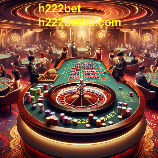 Explore a Emoção da Roleta no H222bet